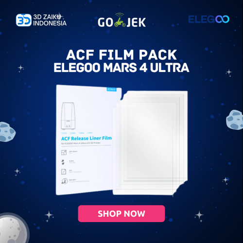 Original ELEGOO Mars 4 Ultra ACF Film Pack - Isi 5 Pcs Original ELEGOO Mars 4 Ultra ACF Film Pack - Isi 5 Pcs